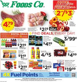 Weekly ad Foods Co 07/05/2024 - 07/09/2024