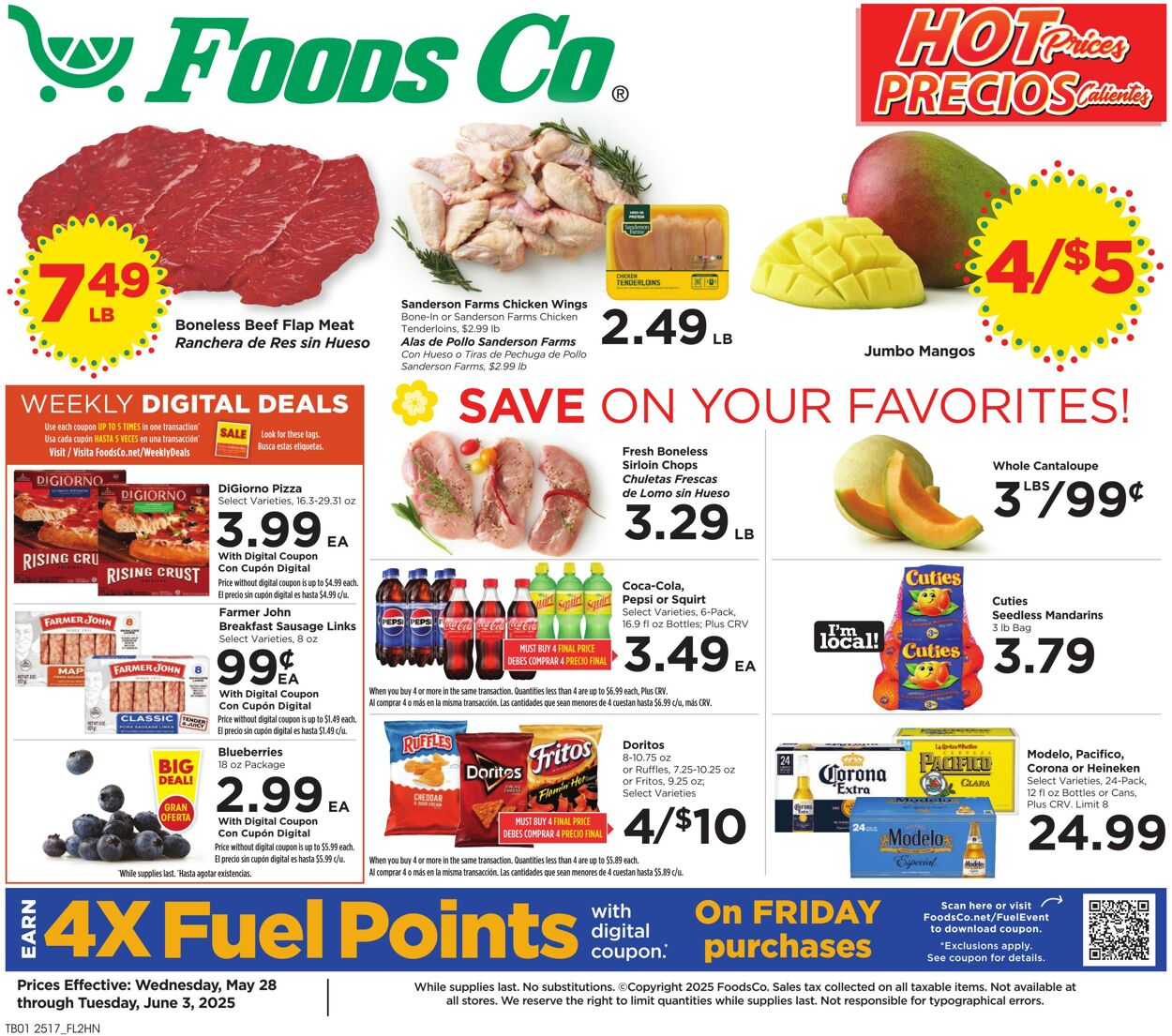 Weekly ad Foods Co 05/28/2025 - 06/03/2025