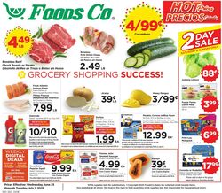 Weekly ad Foods Co 06/25/2025 - 07/01/2025