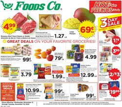 Weekly ad Foods Co 11/19/2025 - 11/27/2025