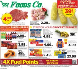 Weekly ad Foods Co 01/08/2025 - 01/14/2025