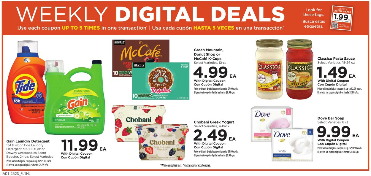 Weekly ad Foods Co 07/09/2025 - 07/15/2025