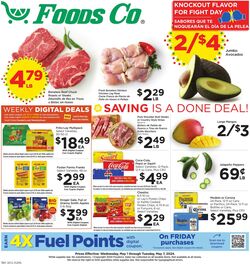 Weekly ad Foods Co 05/18/2022 - 05/24/2022