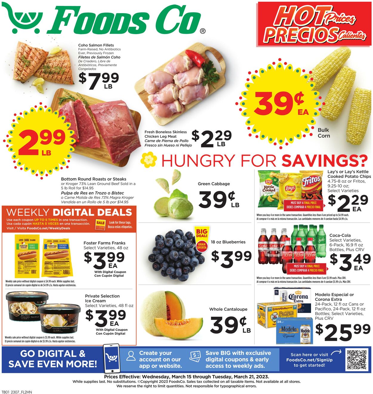 Weekly ad Foods Co 03/15/2023 - 03/21/2023
