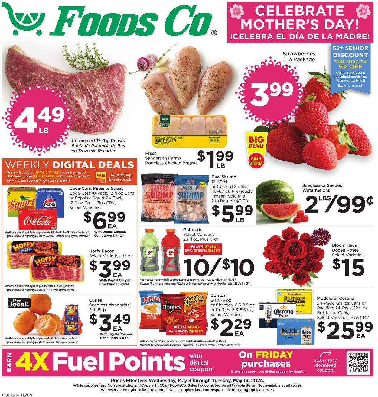 Weekly ad Foods Co 05/08/2024 - 05/14/2024