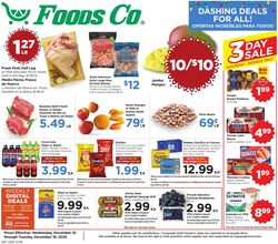 Weekly ad Foods Co 12/10/2025 - 12/16/2025