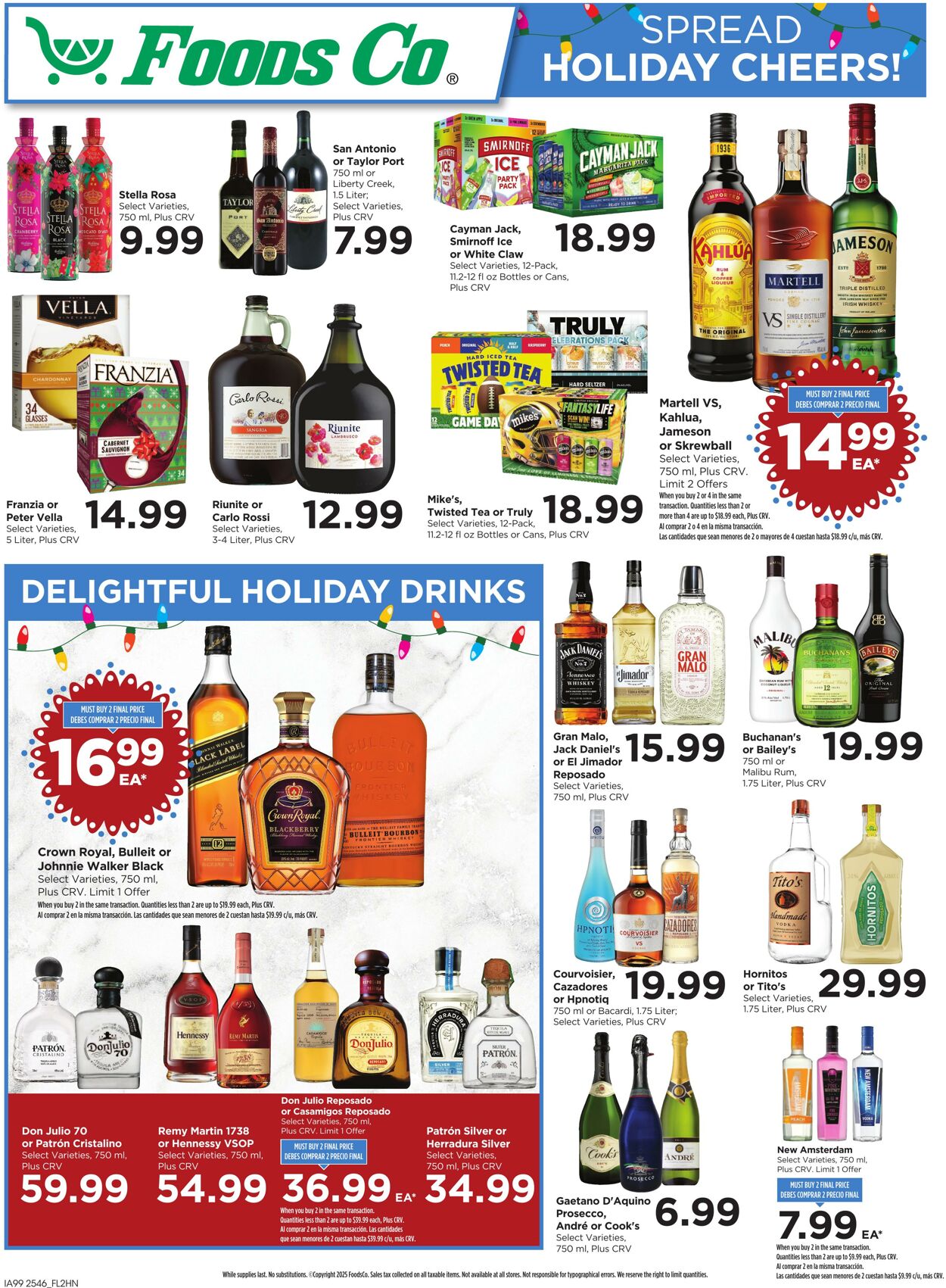 Weekly ad Foods Co 12/17/2025 - 12/25/2025