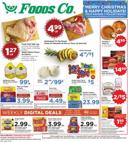 Weekly ad Foods Co 12/17/2025 - 12/25/2025