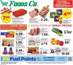 Weekly ad Foods Co 07/31/2024 - 08/06/2024