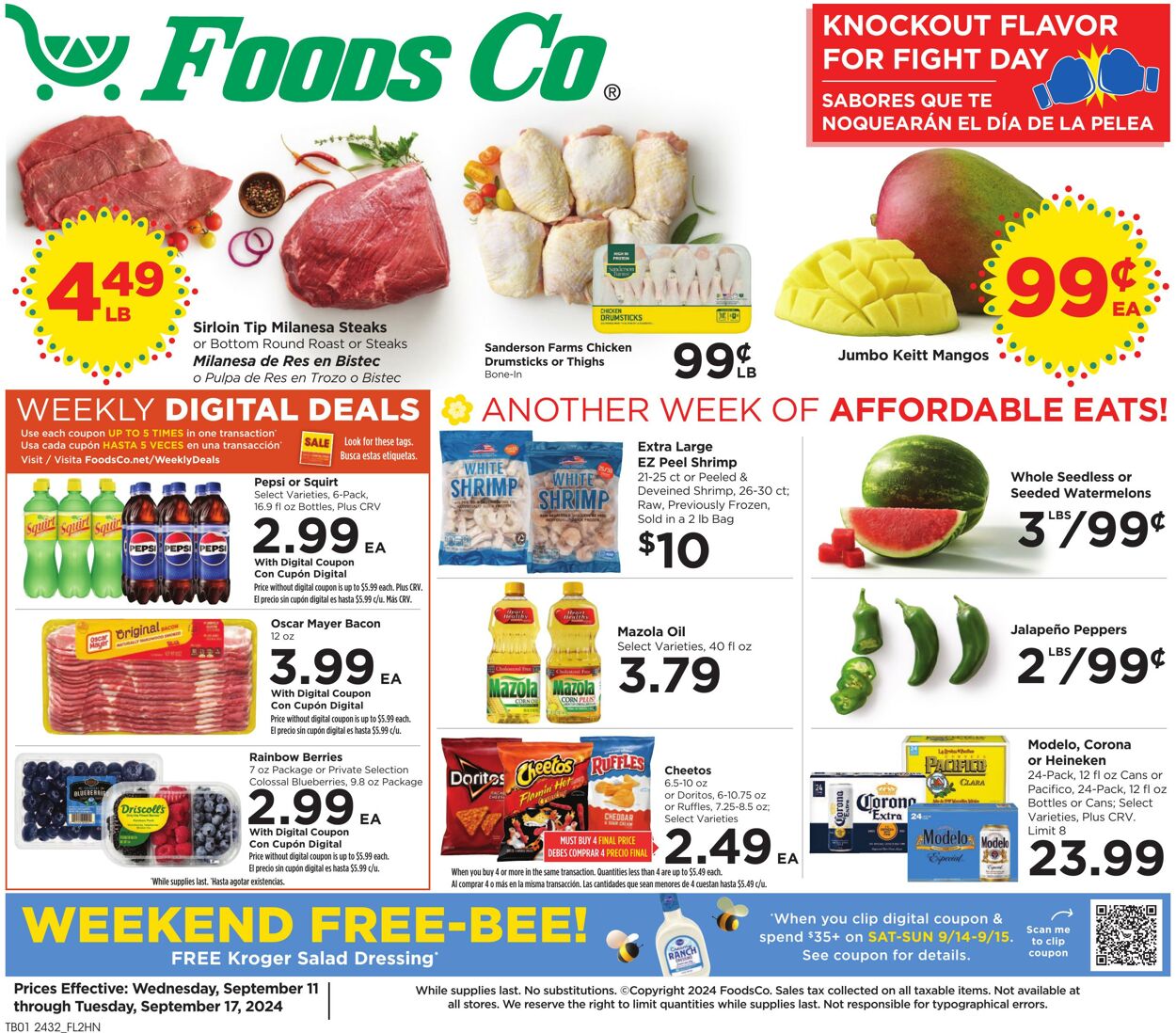 Weekly ad Foods Co 09/11/2024 - 09/17/2024