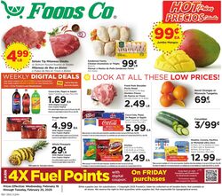 Weekly ad Foods Co 02/19/2025 - 02/25/2025