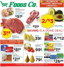 Weekly ad Foods Co 09/28/2022-10/04/2022
