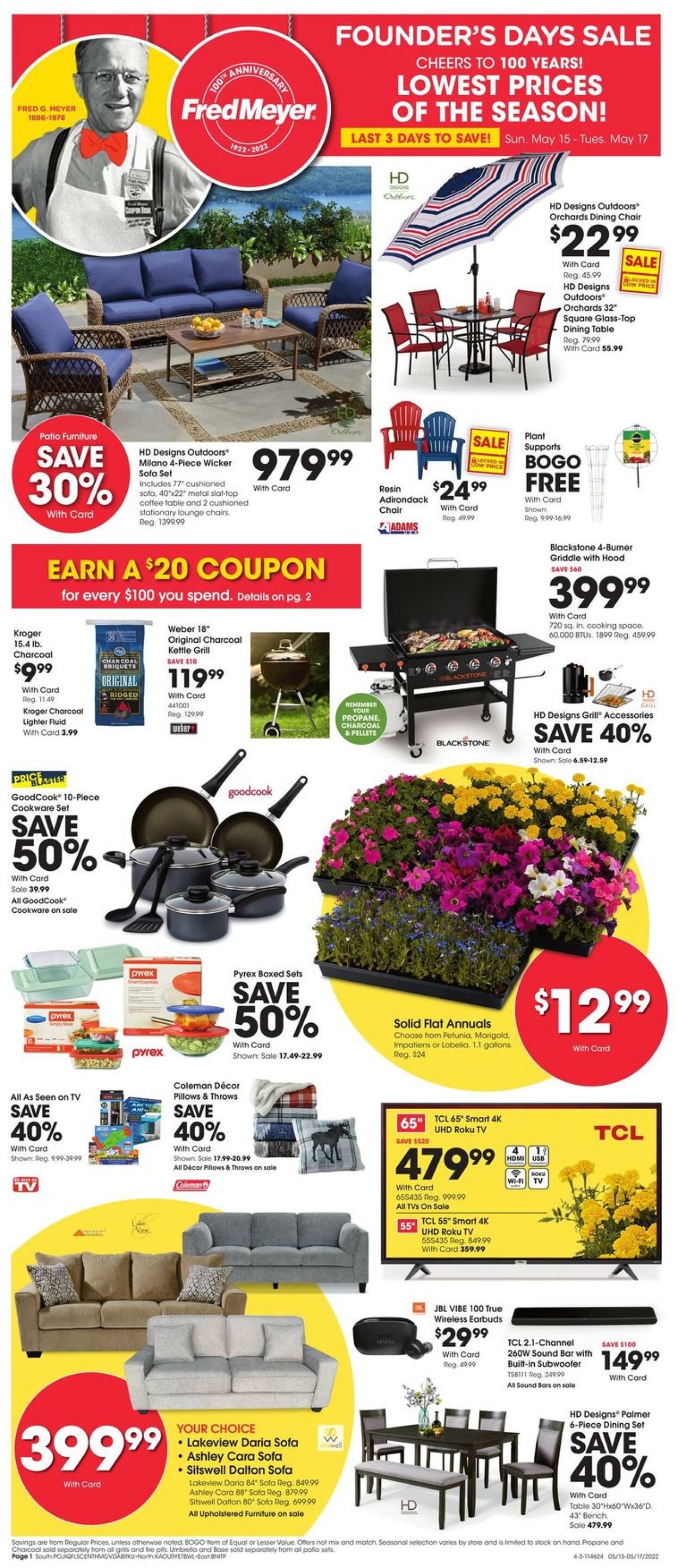 Weekly ad Fred Meyer 05/15/2022 - 05/17/2022