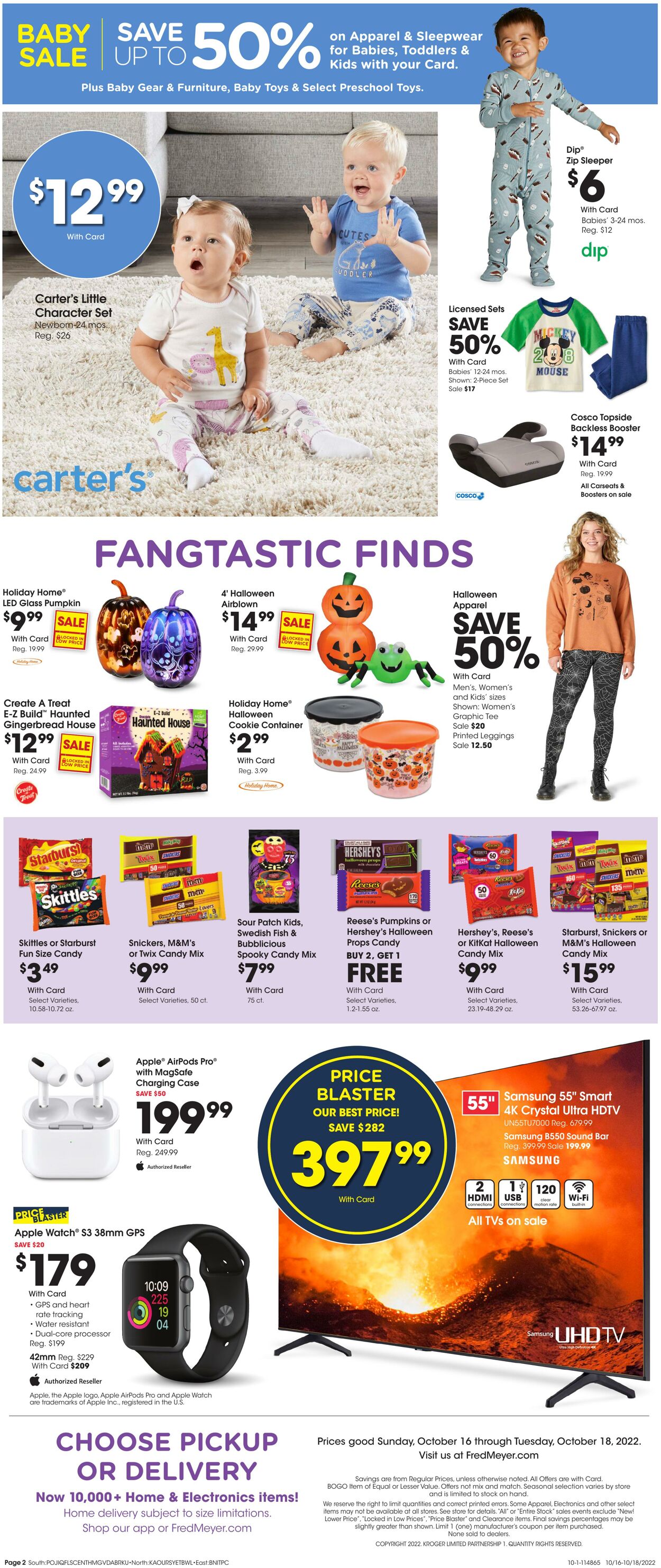 Weekly ad Fred Meyer 10/16/2022 - 10/18/2022