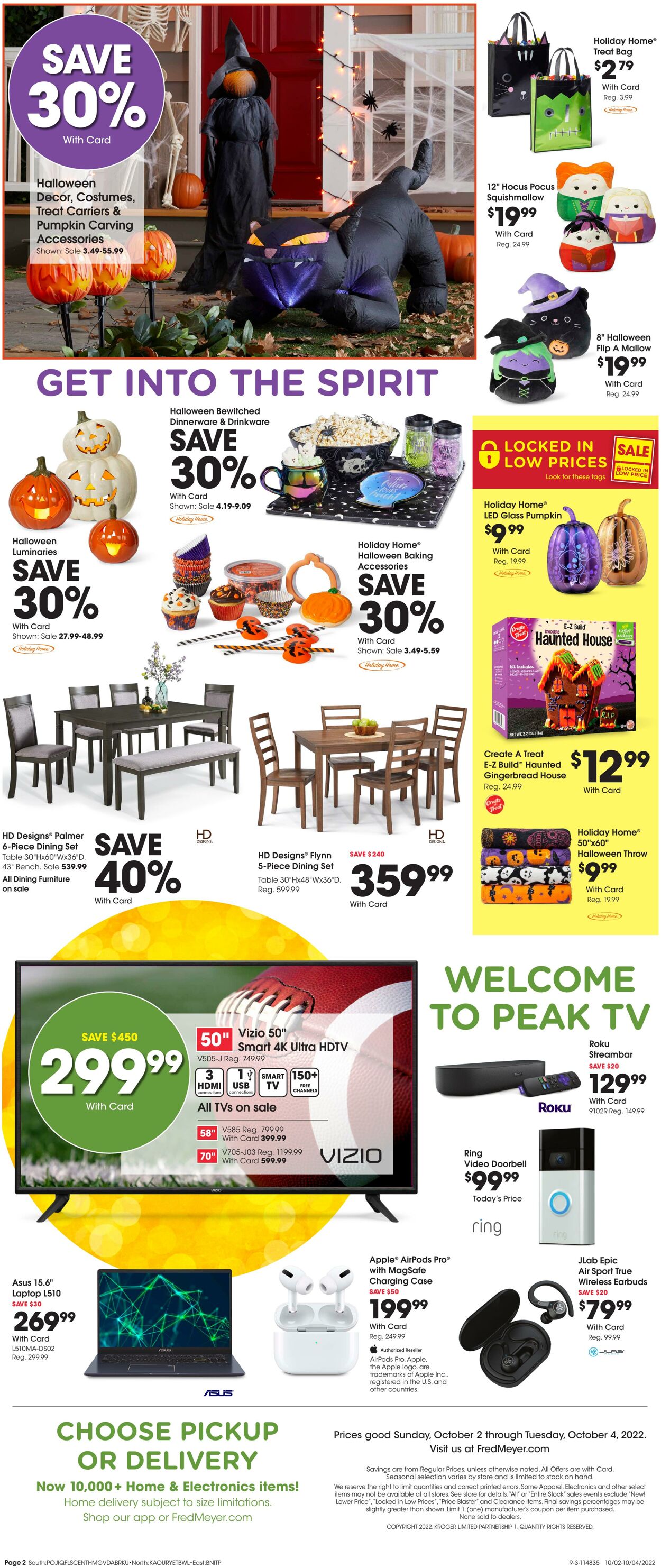 Weekly ad Fred Meyer 10/02/2022 - 10/04/2022