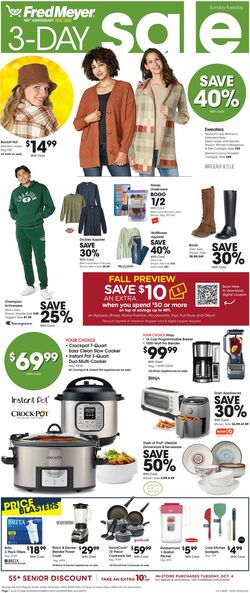 Weekly ad Fred Meyer 10/02/2022-10/04/2022