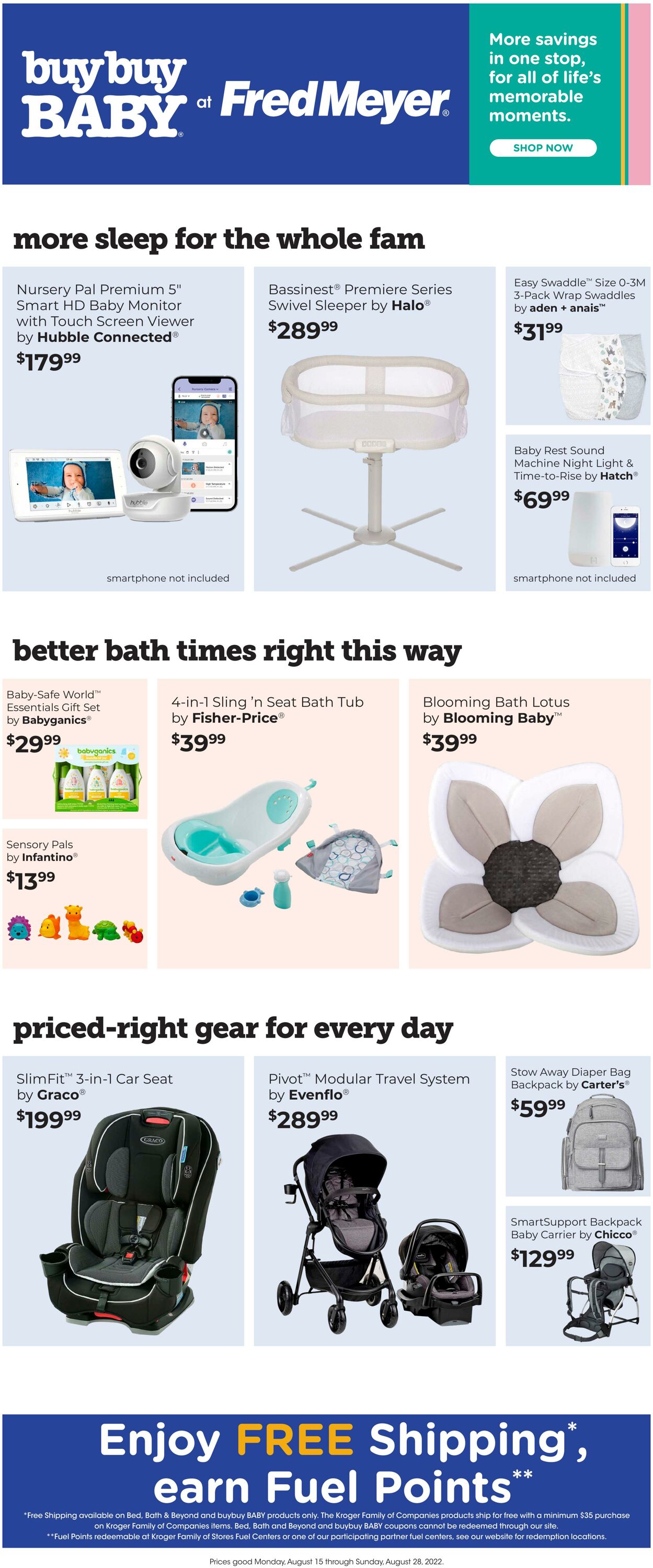 Weekly ad Fred Meyer 08/15/2022 - 08/28/2022