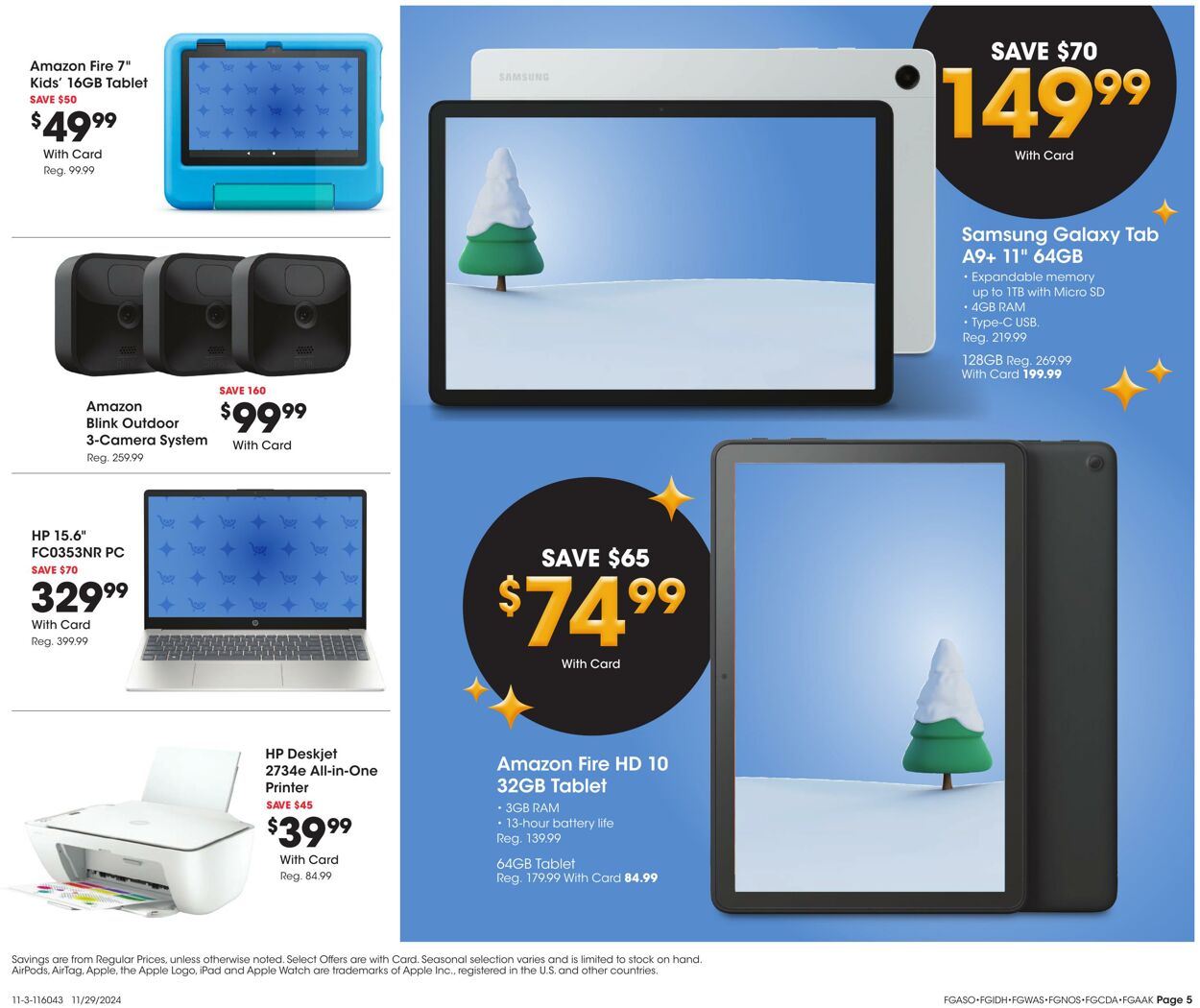 Weekly ad Fred Meyer 11/29/2024 - 11/30/2024