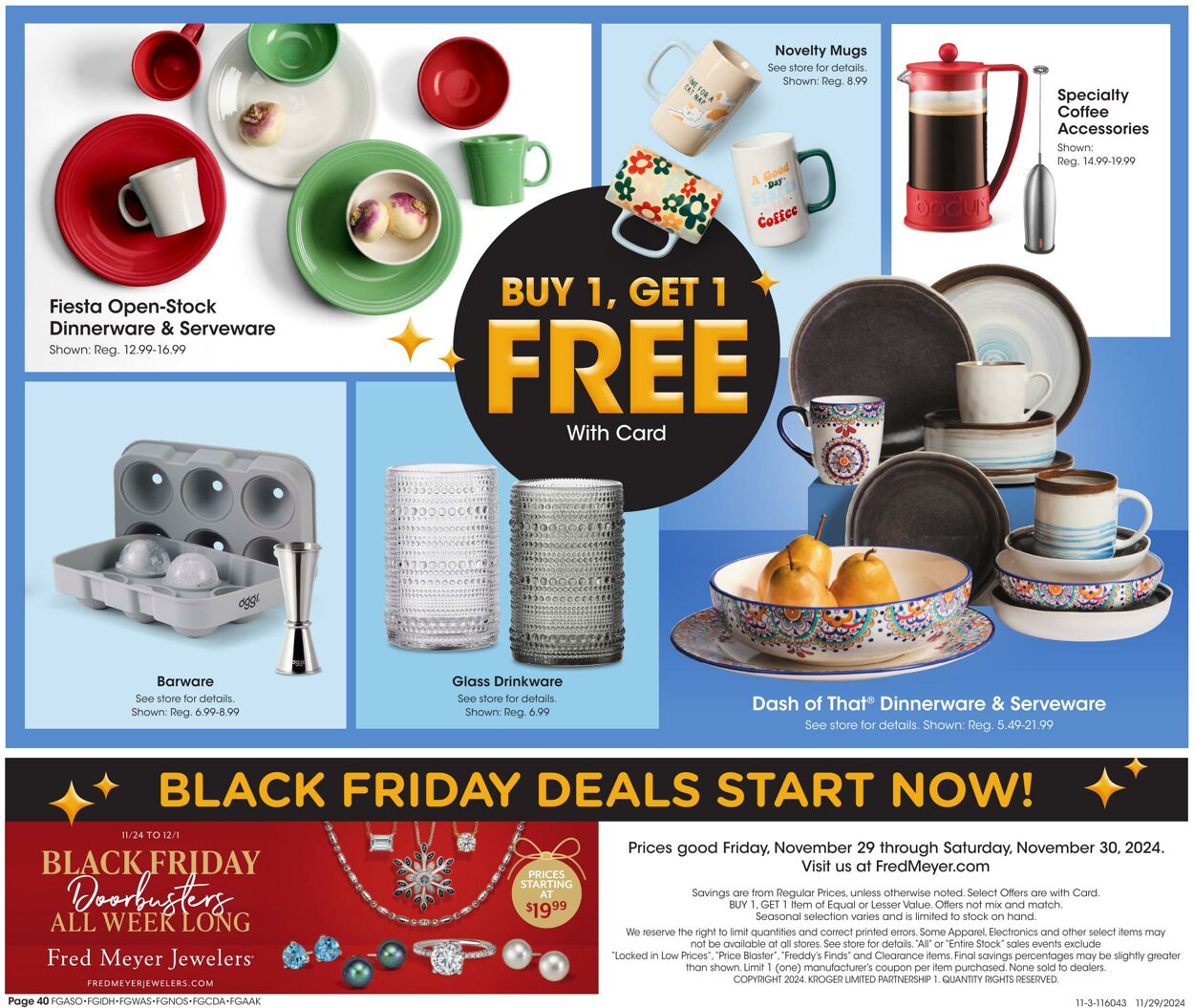 Weekly ad Fred Meyer 11/29/2024 - 11/30/2024