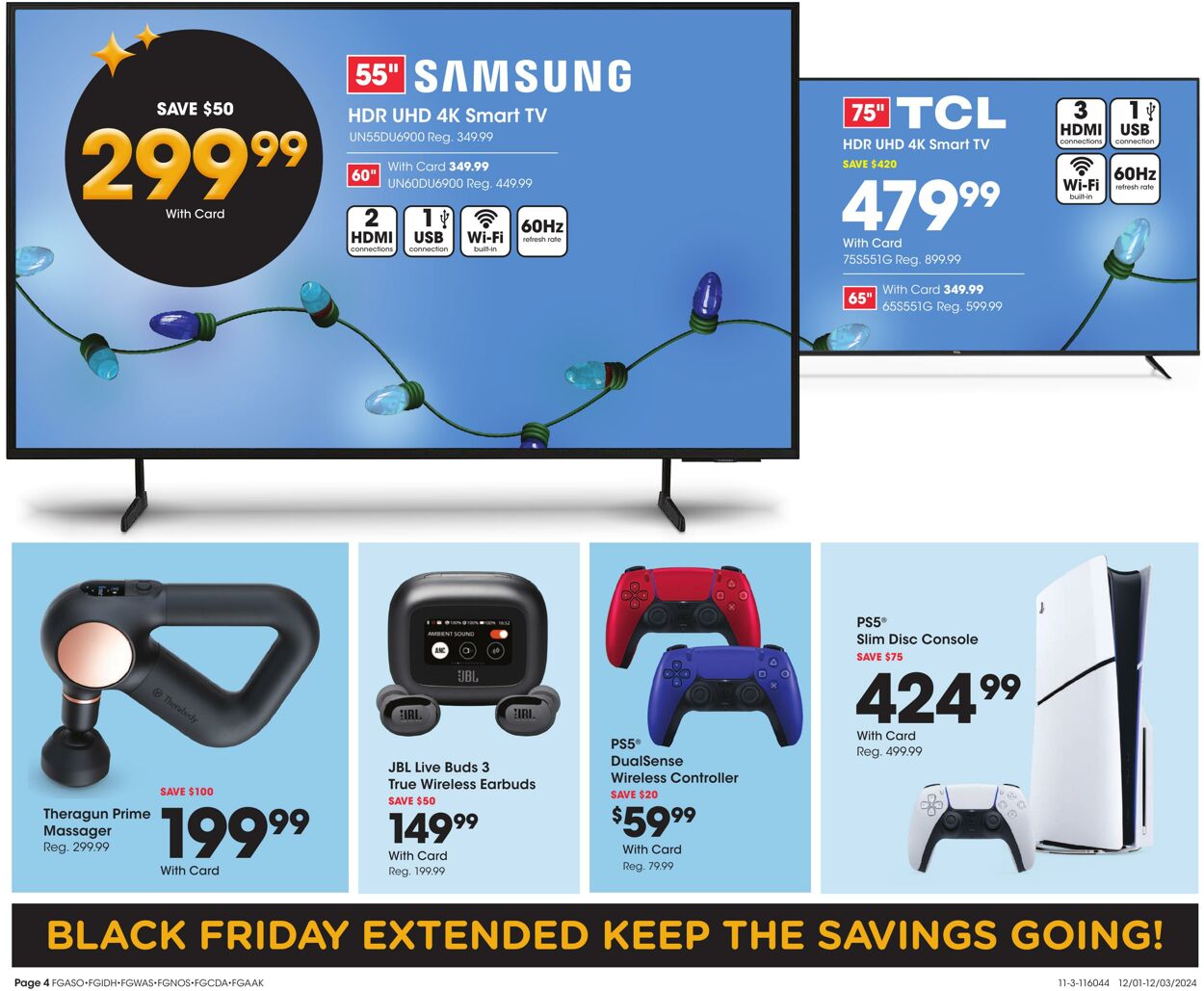 Weekly ad Fred Meyer 12/01/2024 - 12/03/2024