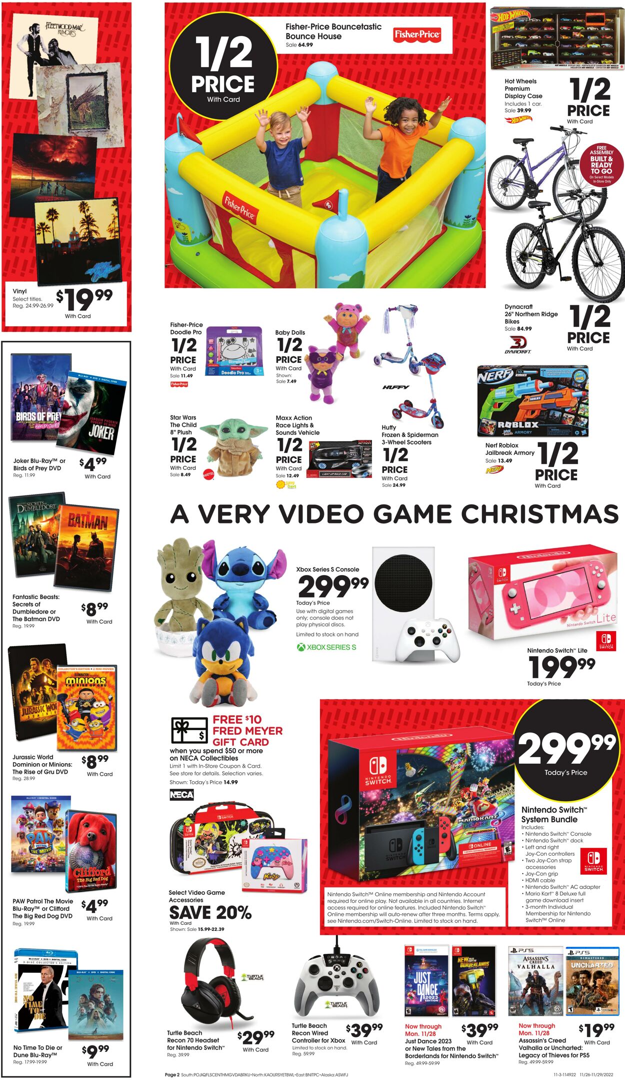 Weekly ad Fred Meyer 11/26/2022 - 11/29/2022