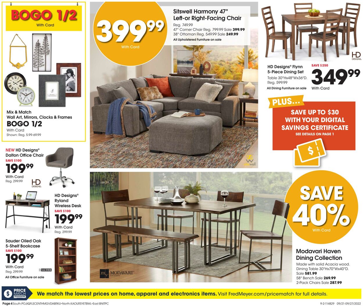 Weekly ad Fred Meyer 09/21/2022 - 09/27/2022