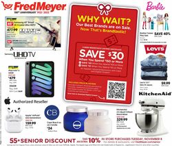 Weekly ad Fred Meyer 11/02/2022 - 11/08/2022