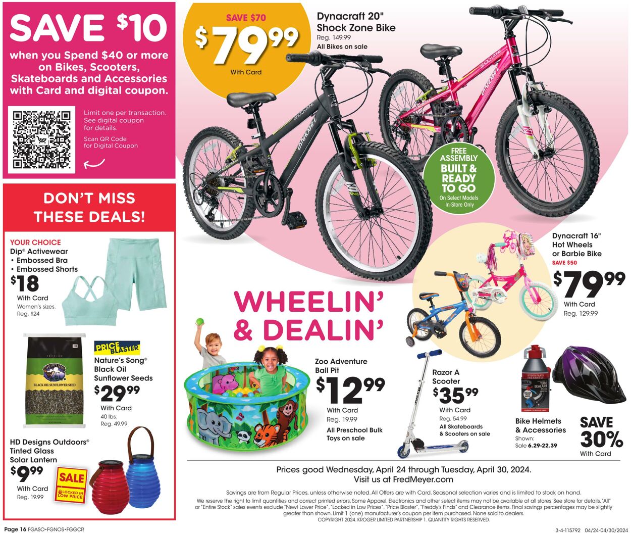 Weekly ad Fred Meyer 04/24/2024 - 04/30/2024