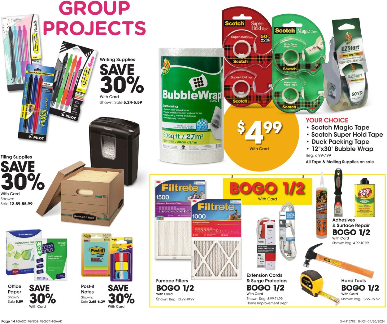 Weekly ad Fred Meyer 04/24/2024 - 04/30/2024