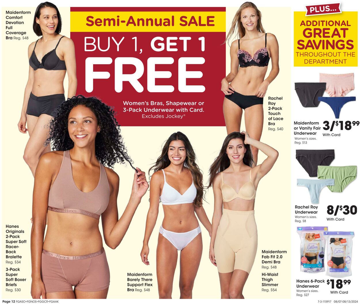 Weekly ad Fred Meyer 08/07/2024 - 08/13/2024