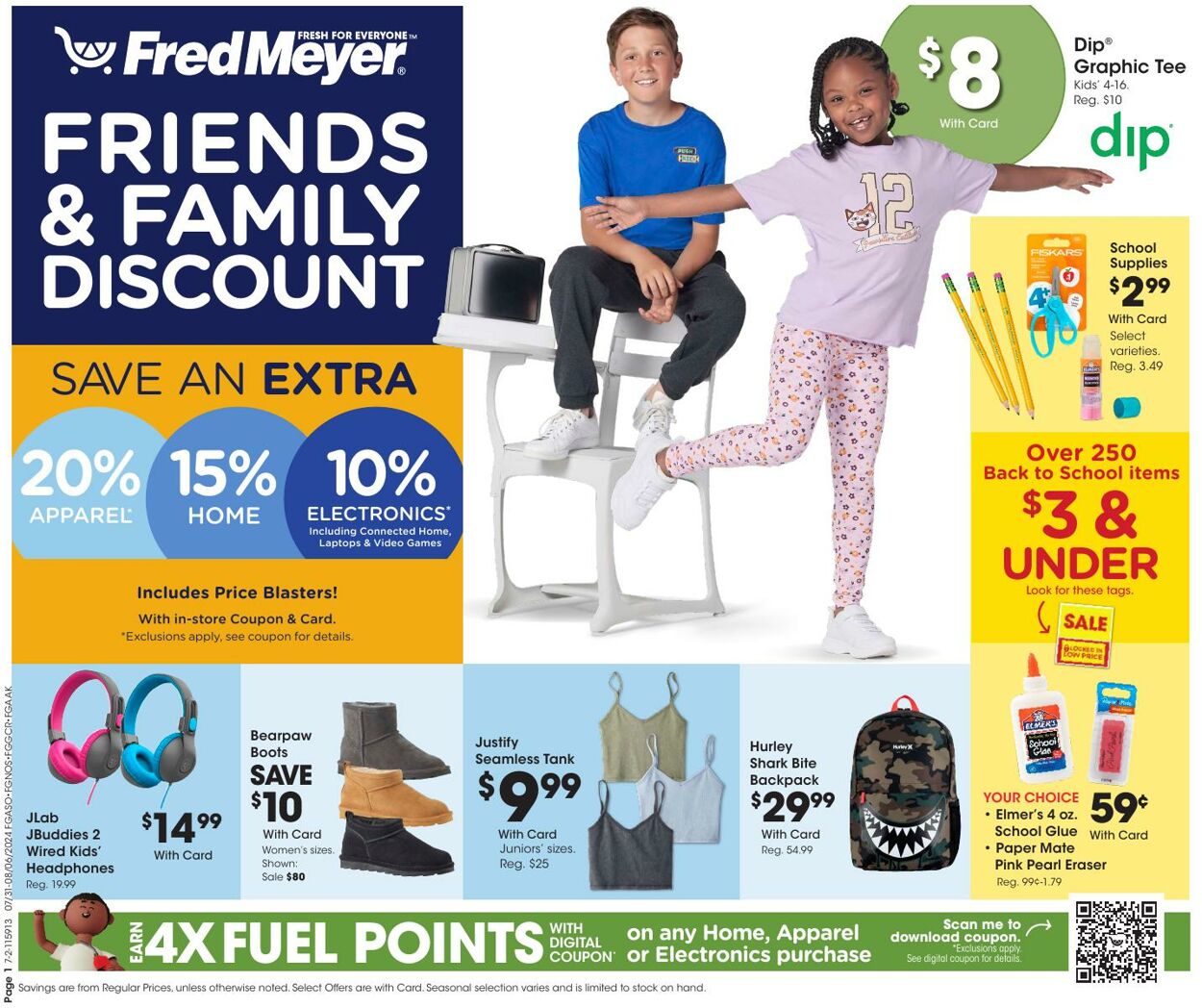 Weekly ad Fred Meyer 07/31/2024 - 08/06/2024