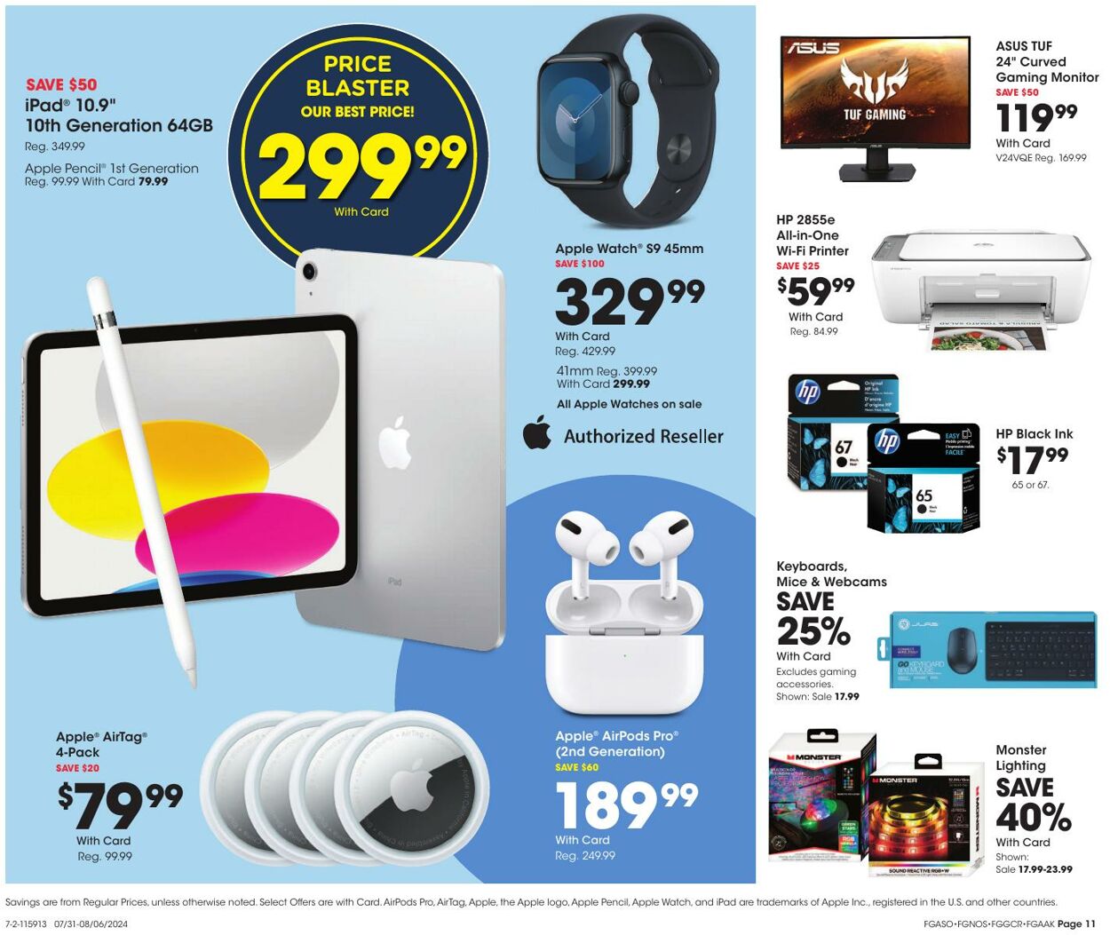 Weekly ad Fred Meyer 07/31/2024 - 08/06/2024