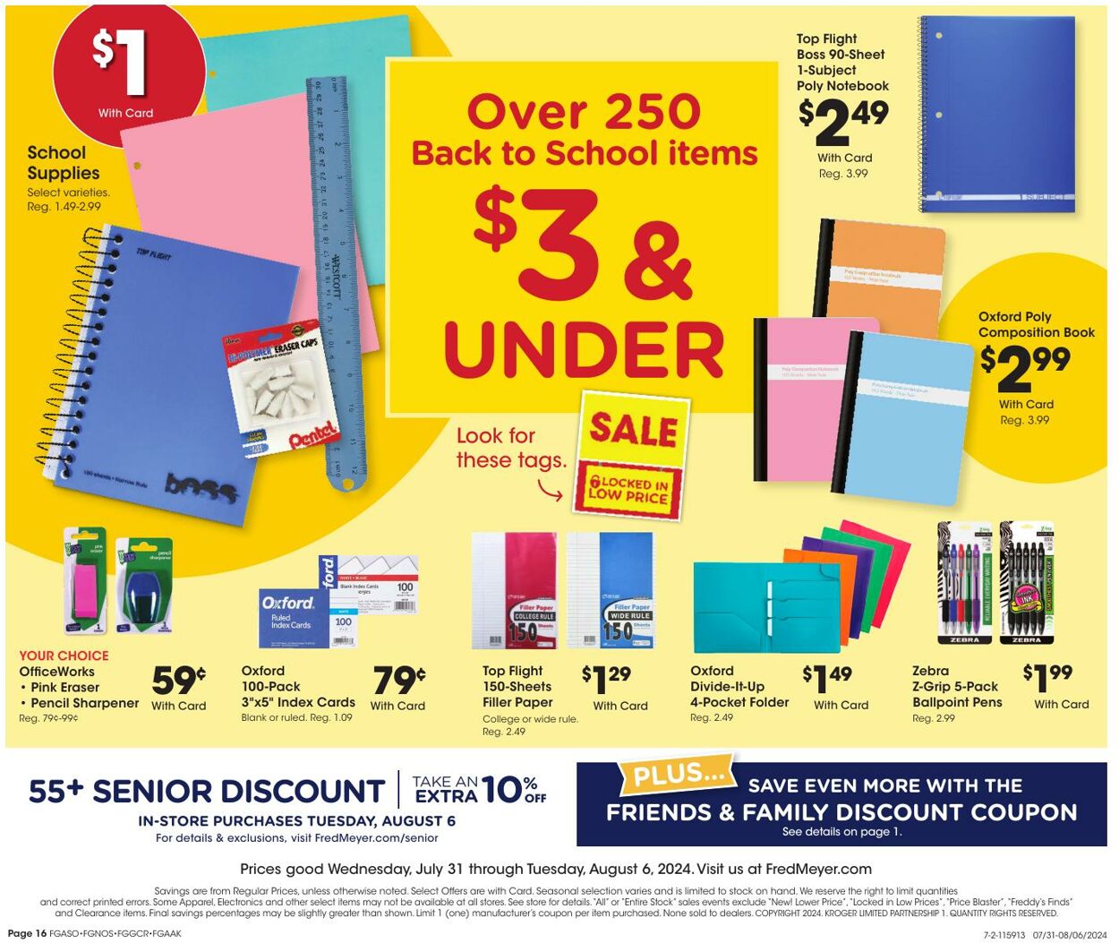 Weekly ad Fred Meyer 07/31/2024 - 08/06/2024