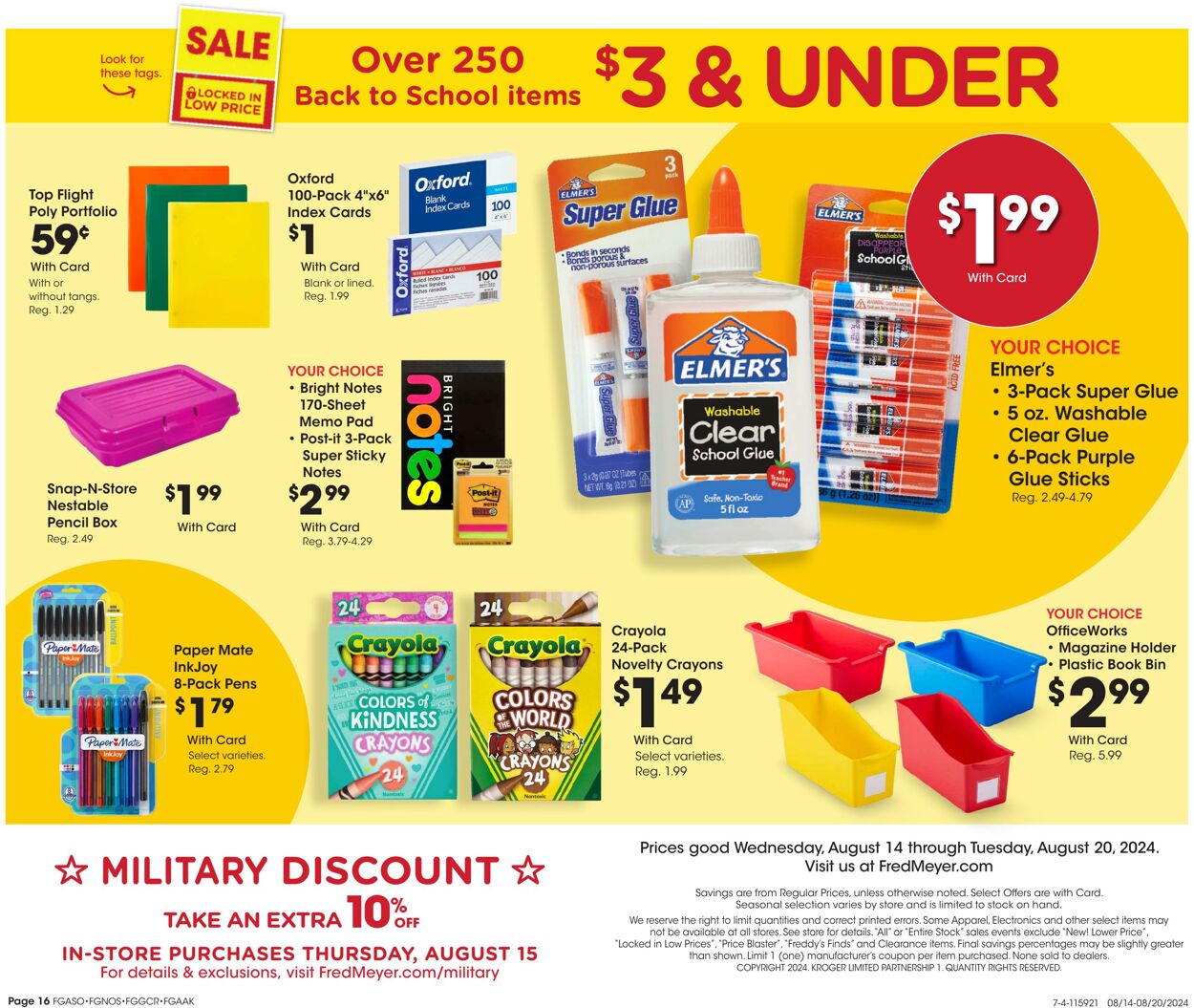 Weekly ad Fred Meyer 08/14/2024 - 08/20/2024