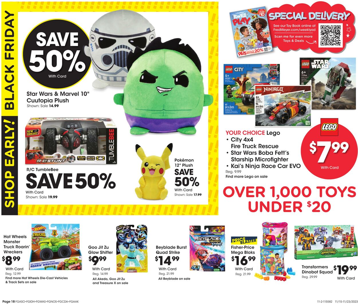 Weekly ad Fred Meyer 11/15/2023 - 11/23/2023