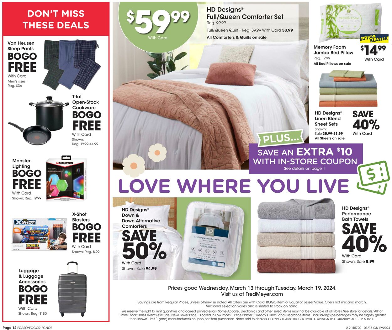 Weekly ad Fred Meyer 03/13/2024 - 03/19/2024