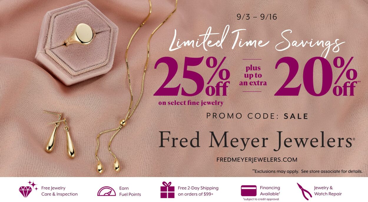 Weekly ad Fred Meyer 09/03/2025 - 09/09/2025