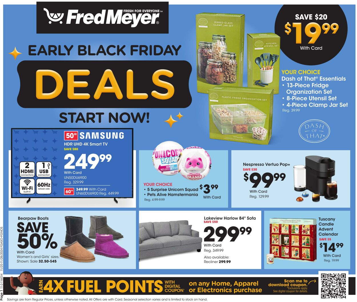 Weekly ad Fred Meyer 11/20/2024 - 11/28/2024