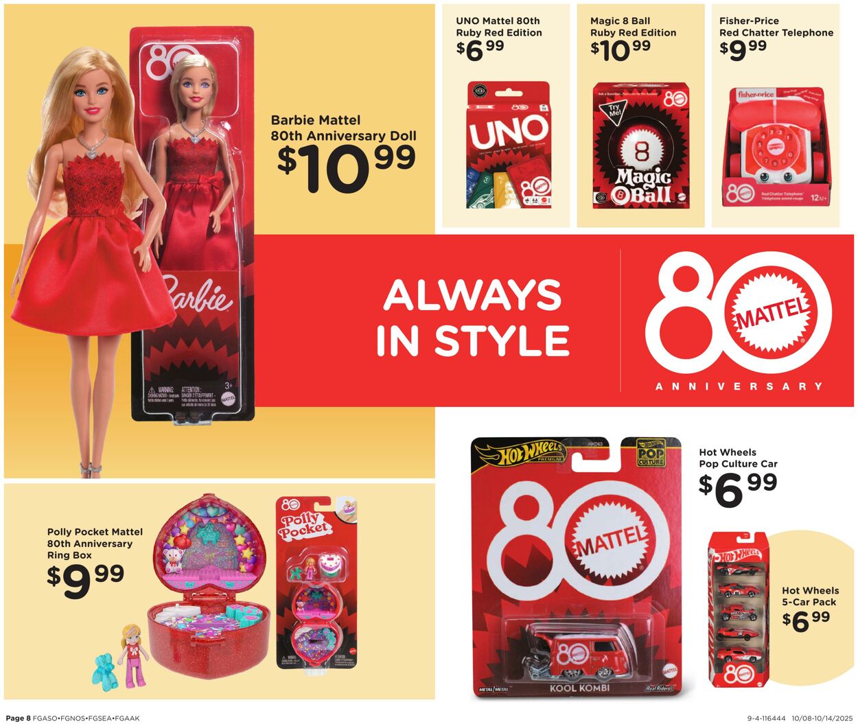 Weekly ad Fred Meyer 10/08/2025 - 10/14/2025