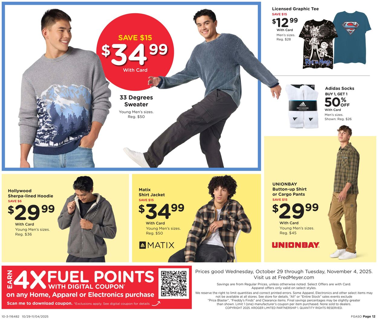 Weekly ad Fred Meyer 10/29/2025 - 11/04/2025