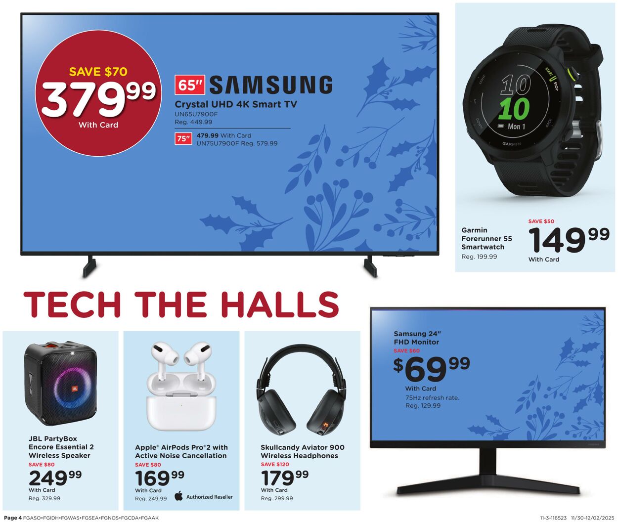 Weekly ad Fred Meyer 11/30/2025 - 12/02/2025