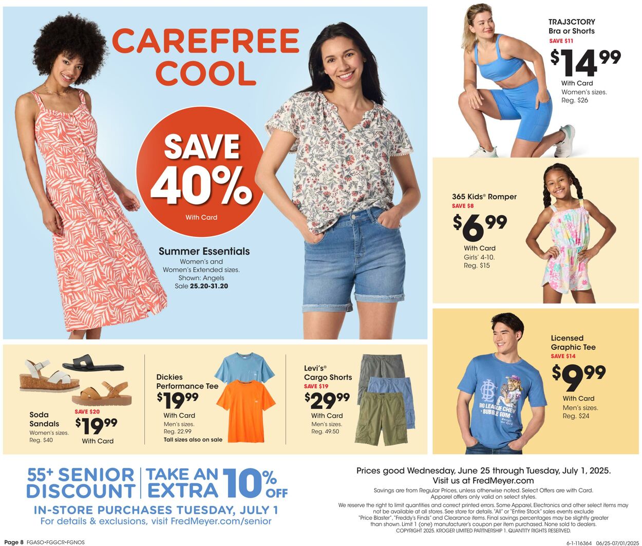 Weekly ad Fred Meyer 06/25/2025 - 07/01/2025