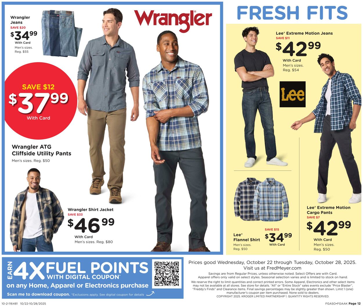 Weekly ad Fred Meyer 10/22/2025 - 10/28/2025