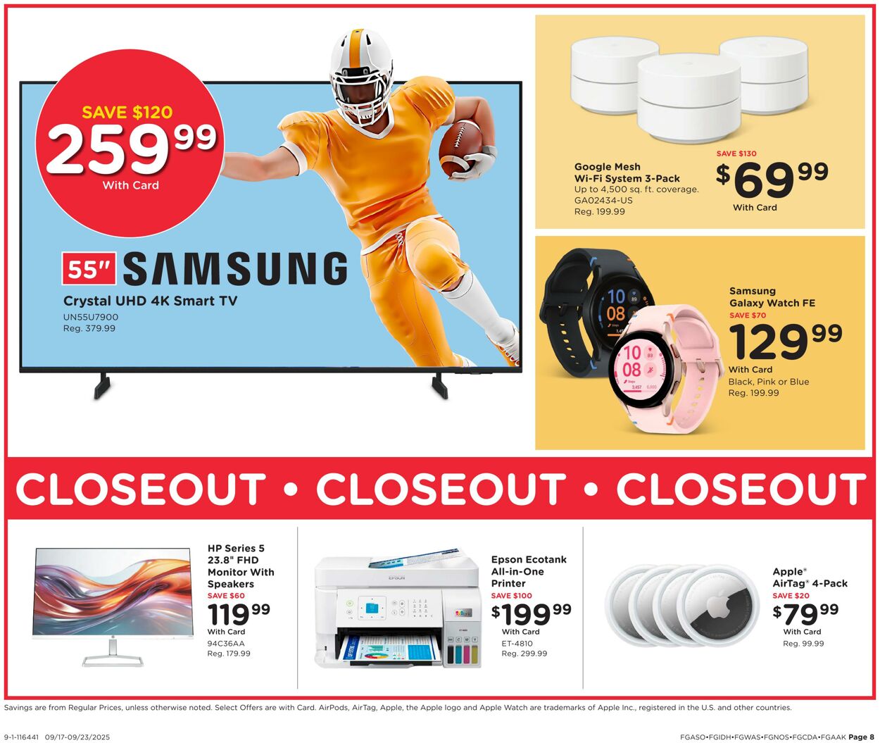 Weekly ad Fred Meyer 09/17/2025 - 09/23/2025