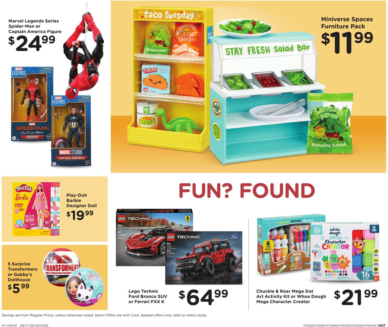 Weekly ad Fred Meyer 09/17/2025 - 09/23/2025