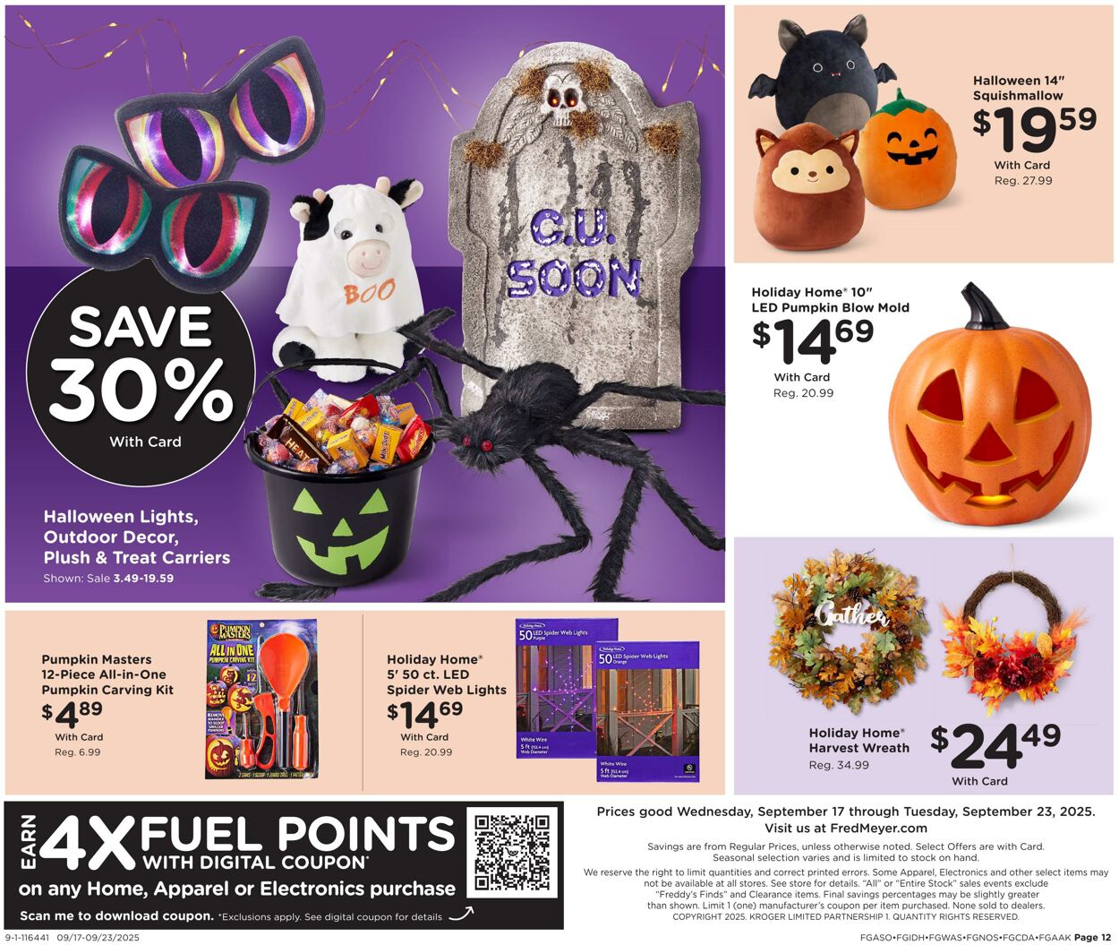 Weekly ad Fred Meyer 09/17/2025 - 09/23/2025