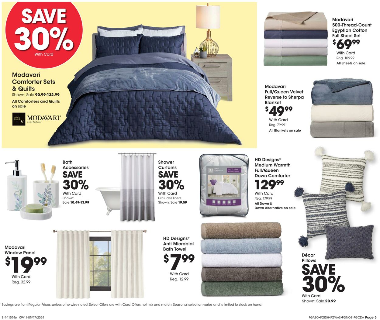 Weekly ad Fred Meyer 09/11/2024 - 09/17/2024