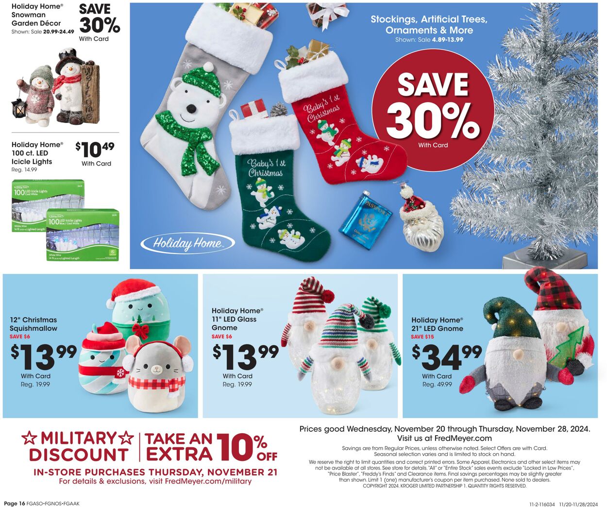 Weekly ad Fred Meyer 11/20/2024 - 11/28/2024