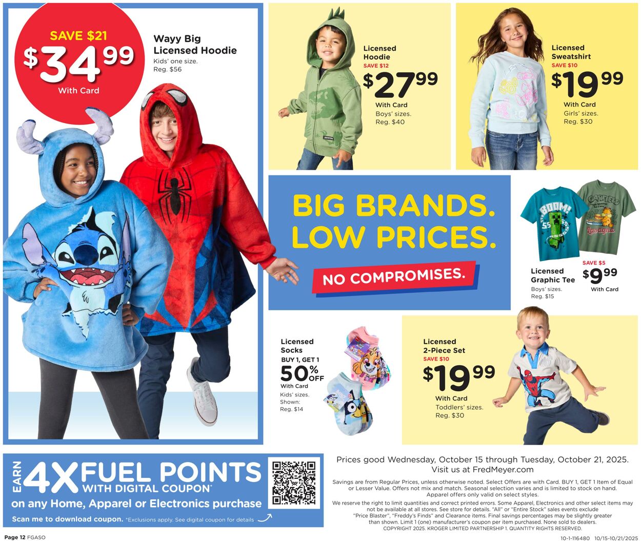 Weekly ad Fred Meyer 10/15/2025 - 10/21/2025
