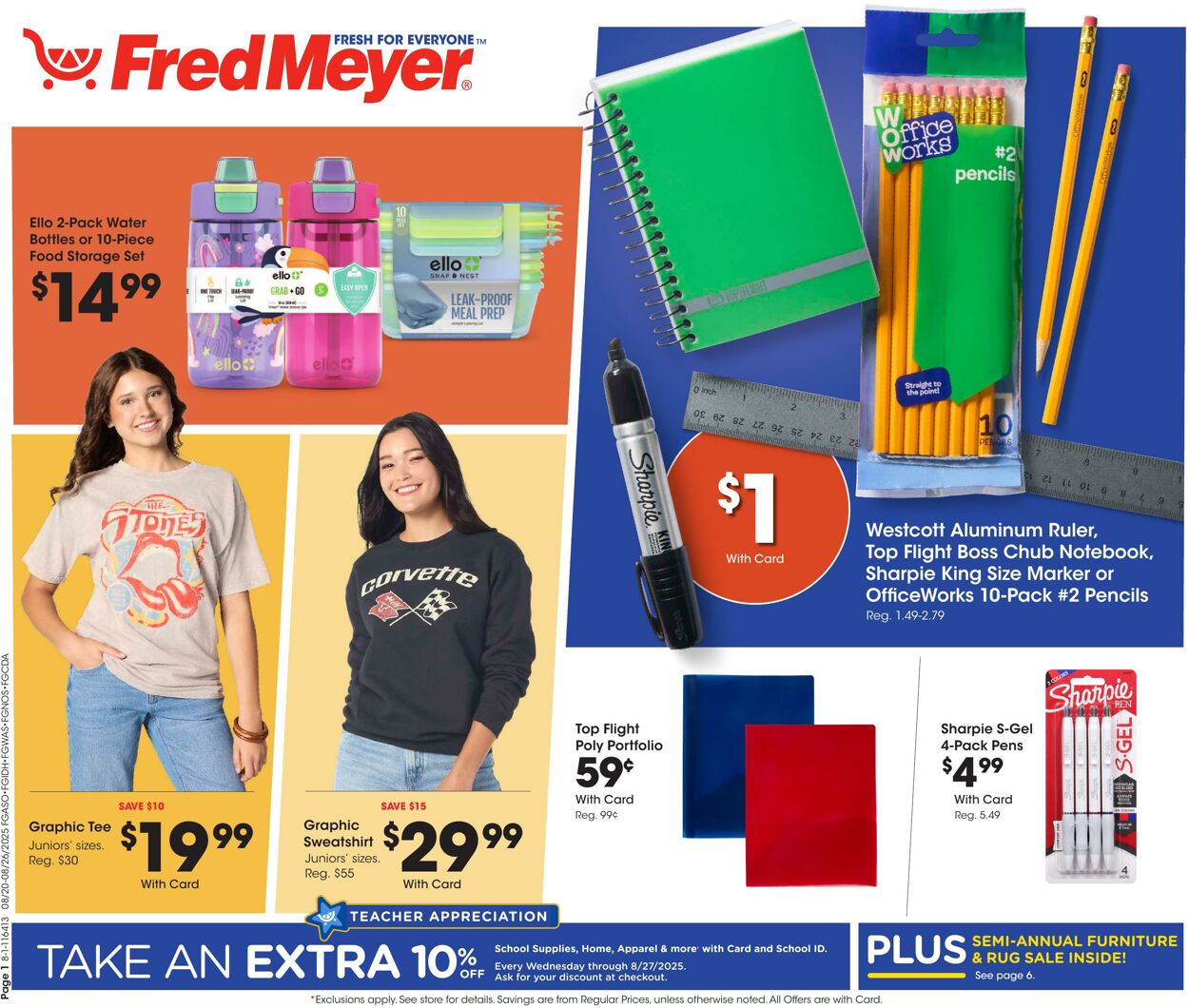 Weekly ad Fred Meyer 08/20/2025 - 08/26/2025